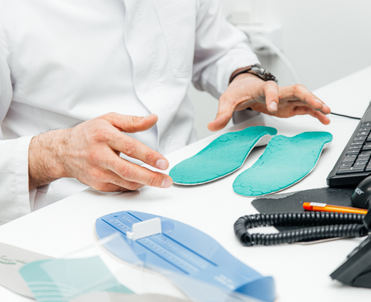 Изготовление ортопедических стелек